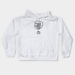 Selling my soul for coffee Kids Hoodie